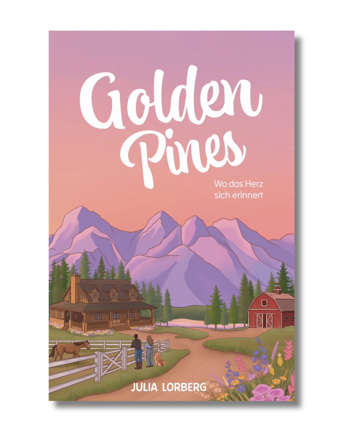 Buch »Golden Pines - Wo das Herz sich erinnert« mit Farbschnitt & Page-Overlay (Vorbestellung)